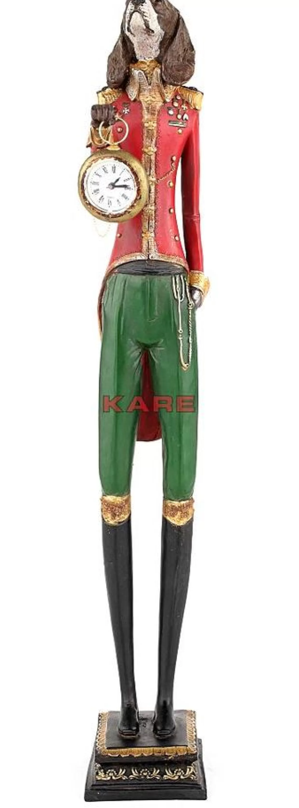 KARE Design Uhren | Tischuhr Gentleman Dog