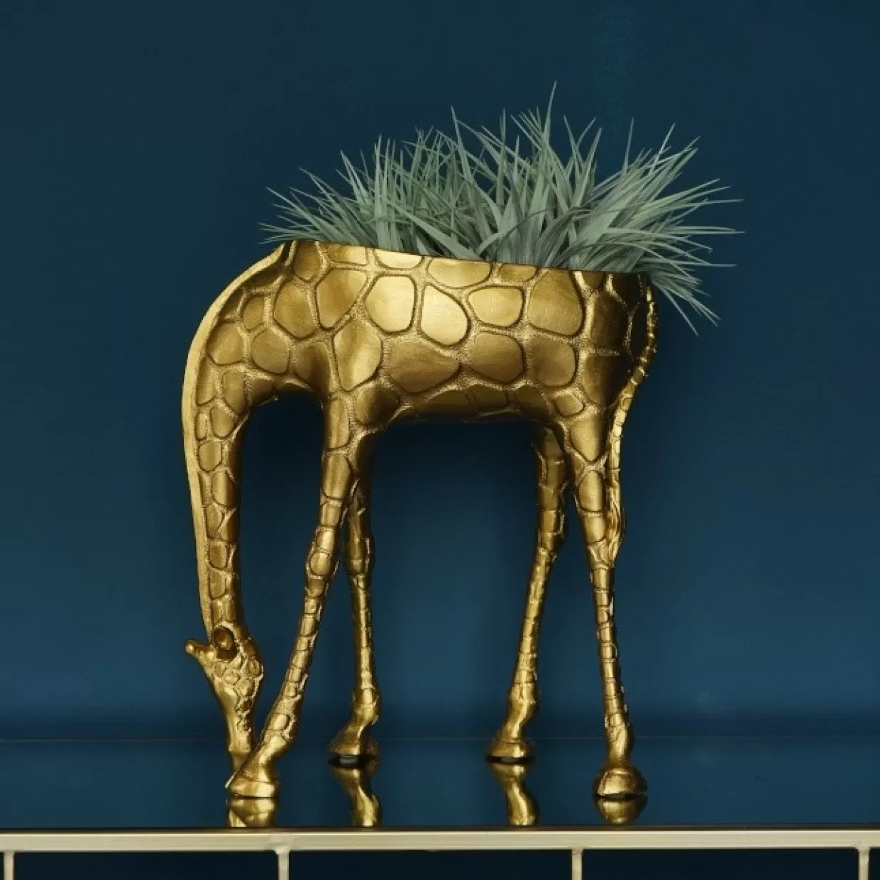 KARE Design Deko & Geschenkartikel | Ubertopf Giraffe Greta,Gold