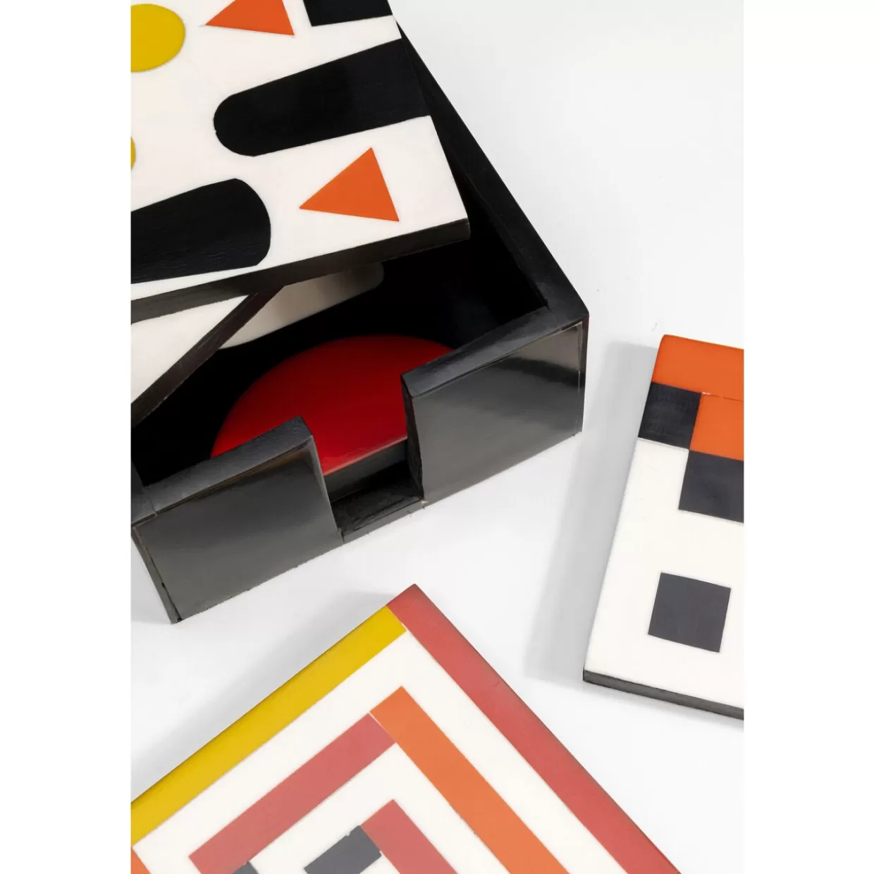 KARE Design Geschirr & Tischaccessoires | Untersetzer Artistic Multi (6/Set)