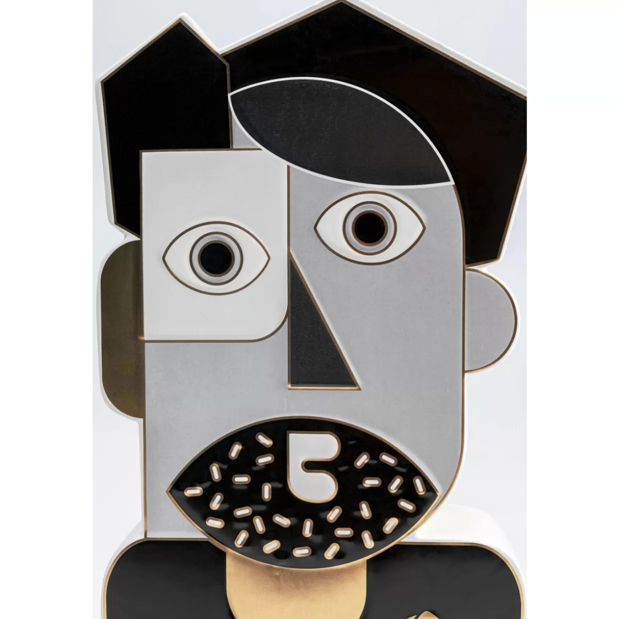 KARE Design Vasen | Vase Abstract Gentleman 43Cm