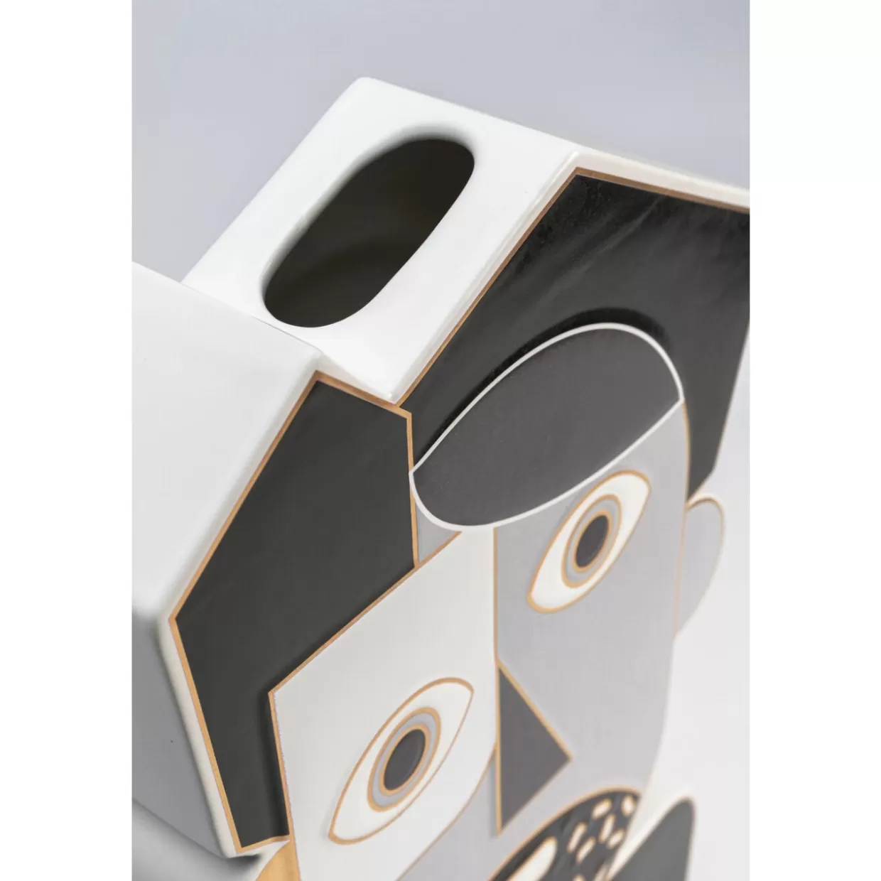 KARE Design Vasen | Vase Abstract Gentleman 43Cm