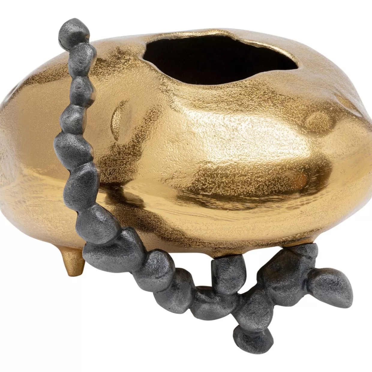KARE Design Vasen | Vase Art Stones Gold 16Cm