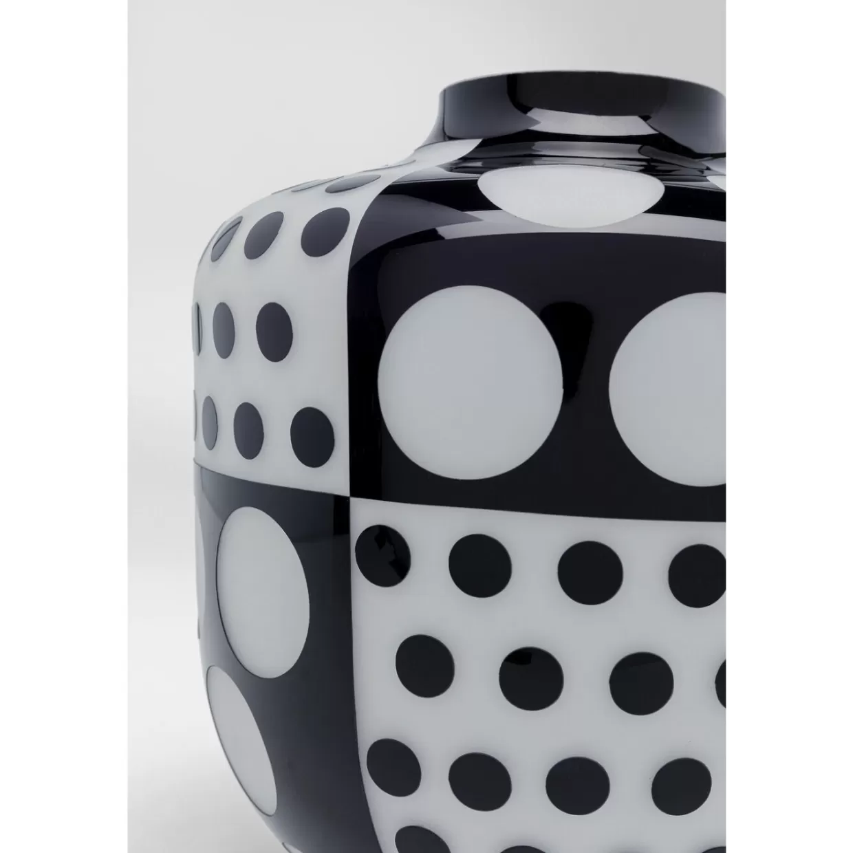 KARE Design Vasen | Vase Brillar Round 31Cm