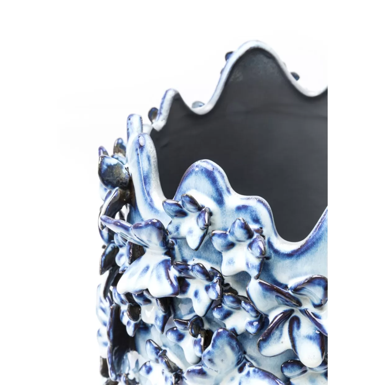 KARE Design Vasen | Vase Butterflies Lightblue 50Cm
