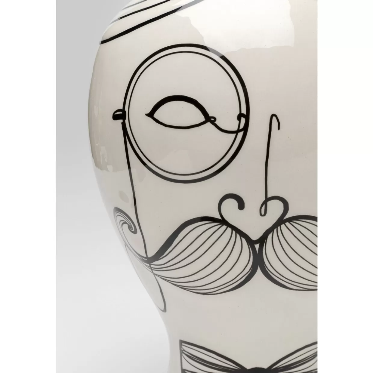 KARE Design Vasen | Vase Favola Men 30Cm
