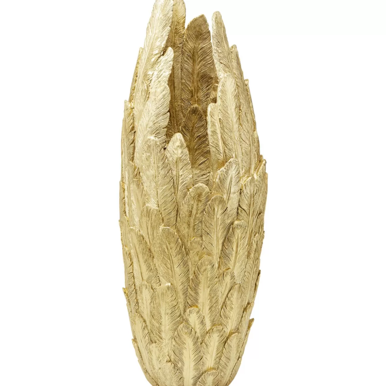 KARE Design Vasen | Vase Feathers Gold 80
