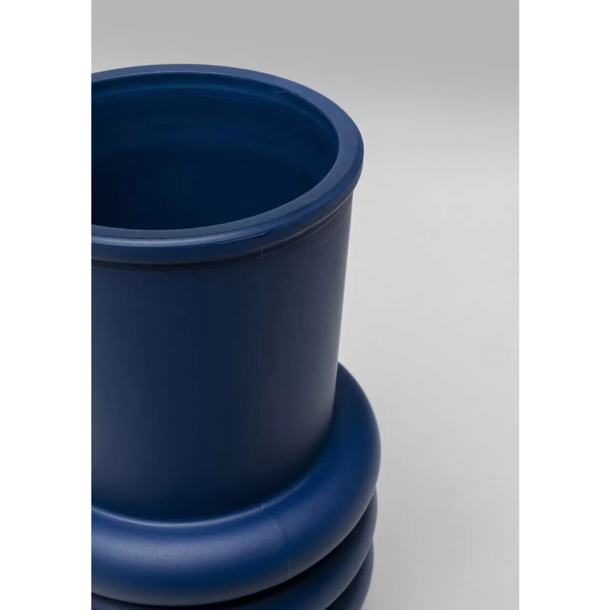 KARE Design Vasen | Vase Gina Trible Blau 17Cm