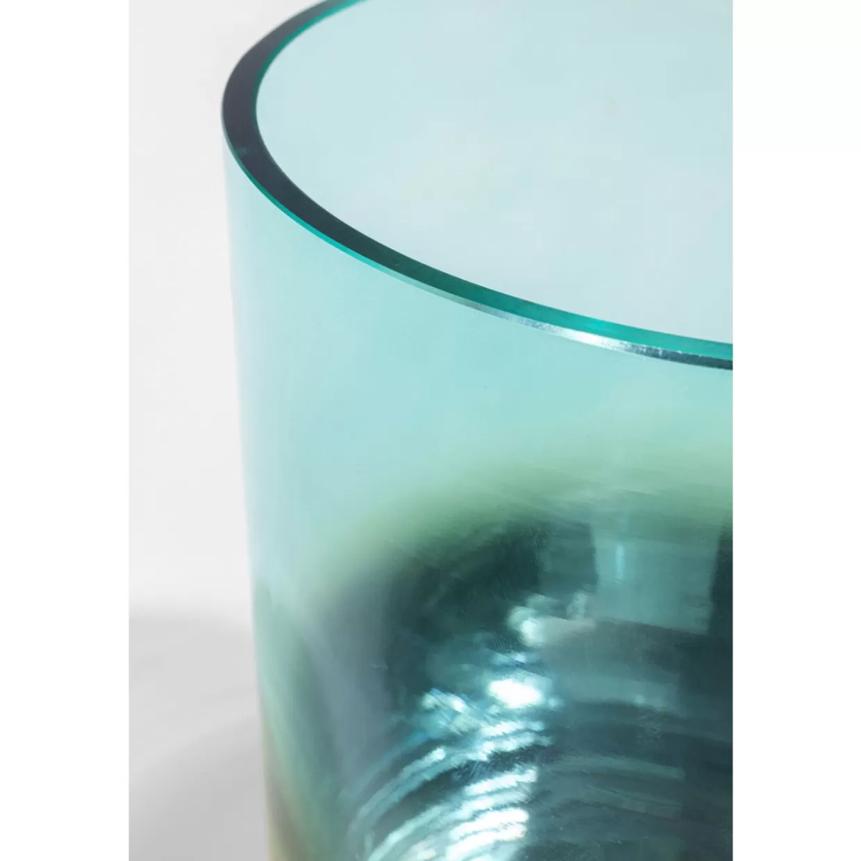 KARE Design Vasen | Vase Glow Turkis 20Cm