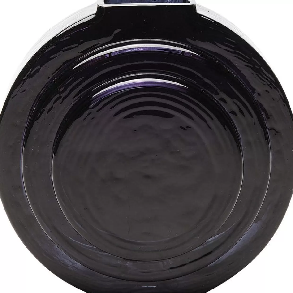 KARE Design Vasen | Vase Las Vegas Disc Schwarz
