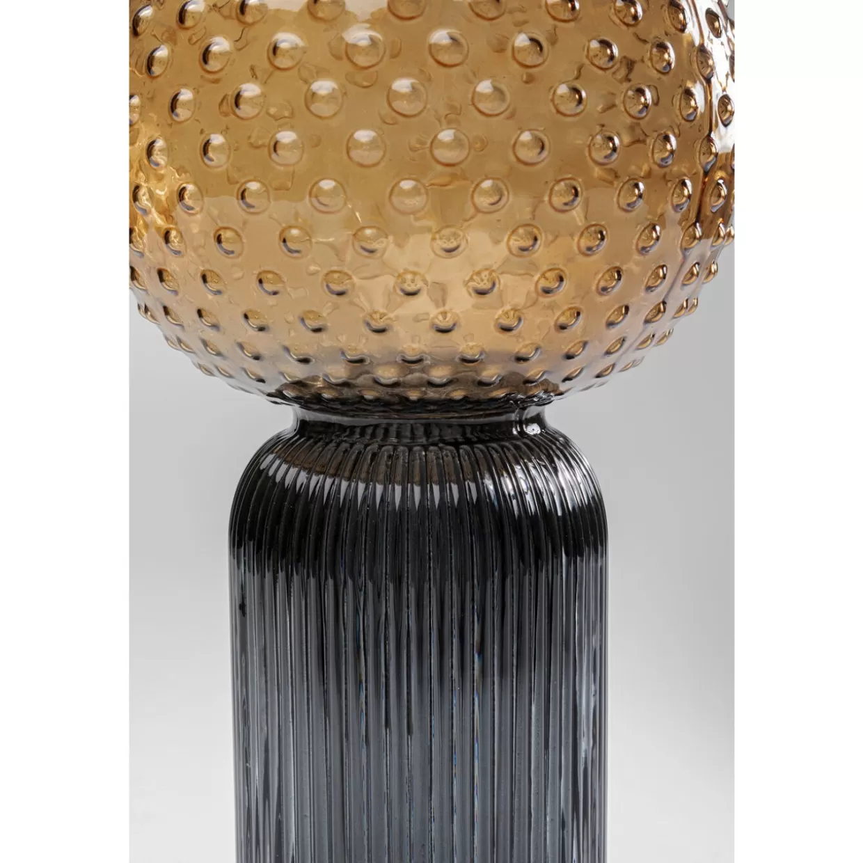 KARE Design Vasen | Vase Marvelous Duo Amber Grau 31Cm
