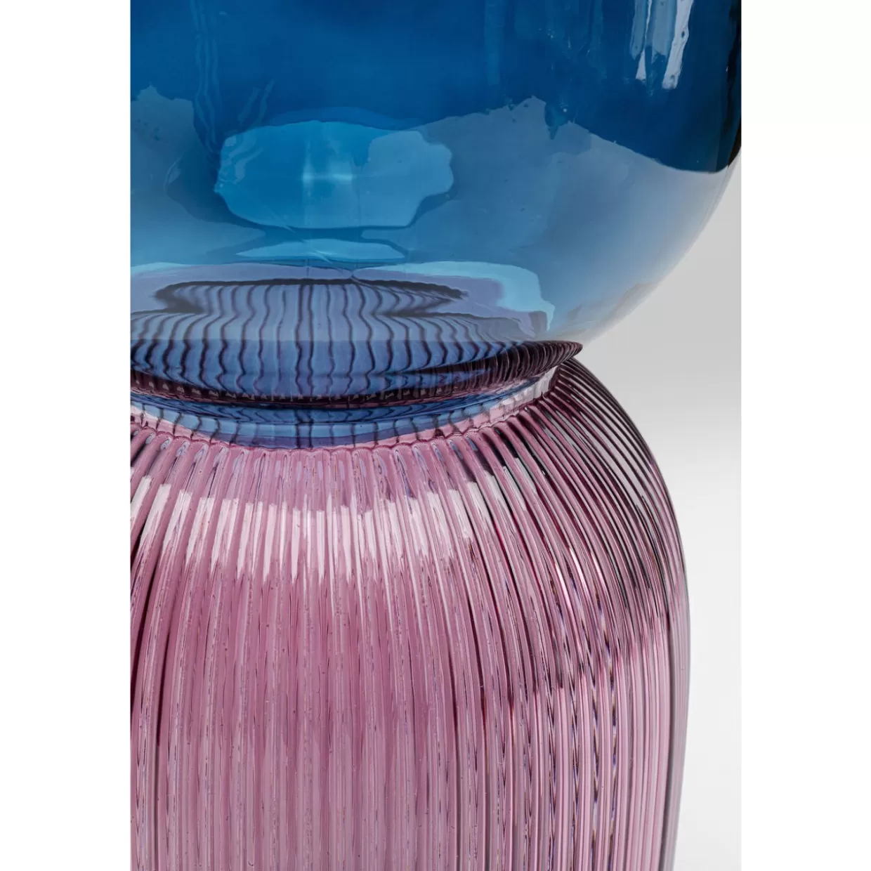 KARE Design Vasen | Vase Marvelous Duo Blau Lila 40Cm