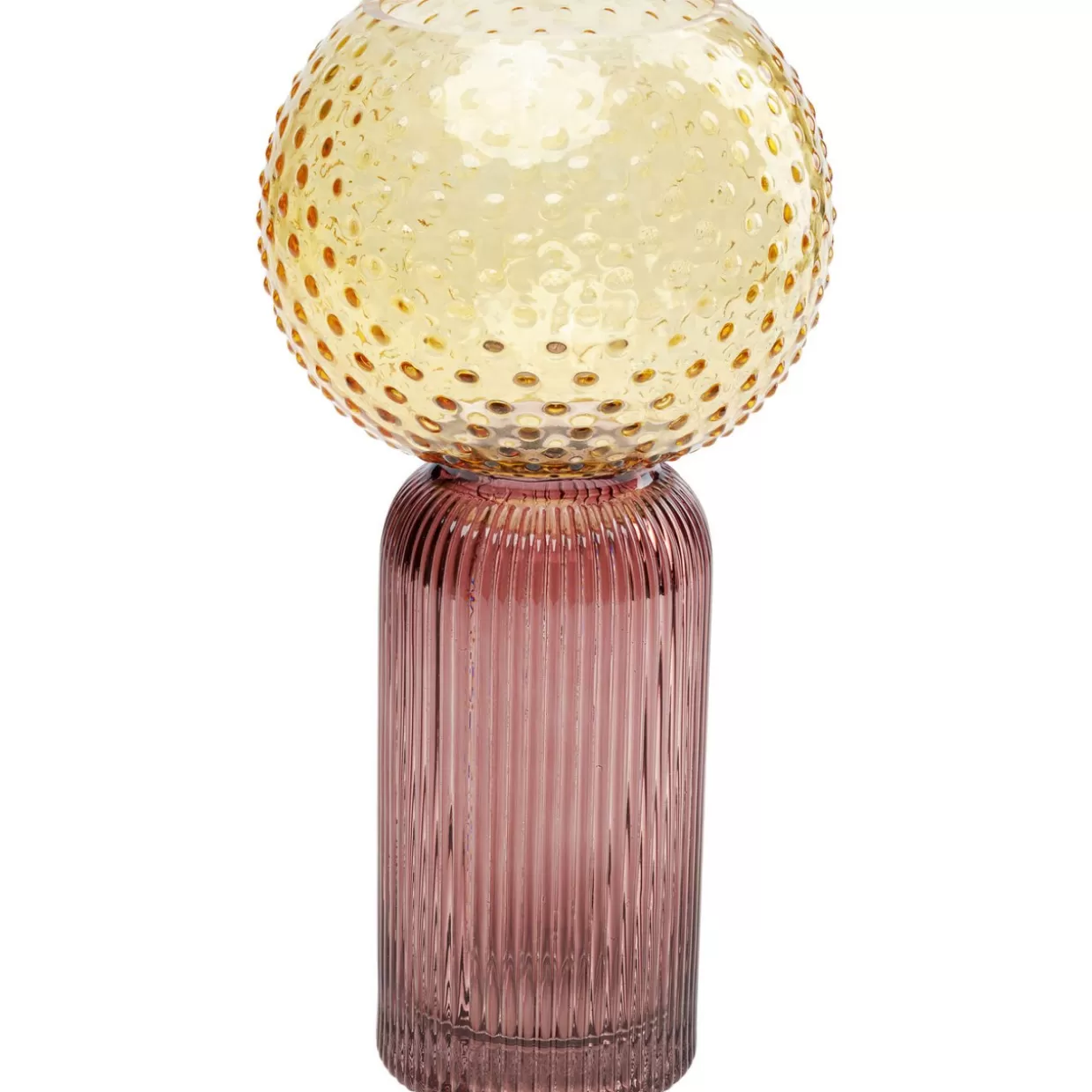 KARE Design Vasen | Vase Marvelous Duo Gelb Lila 31Cm