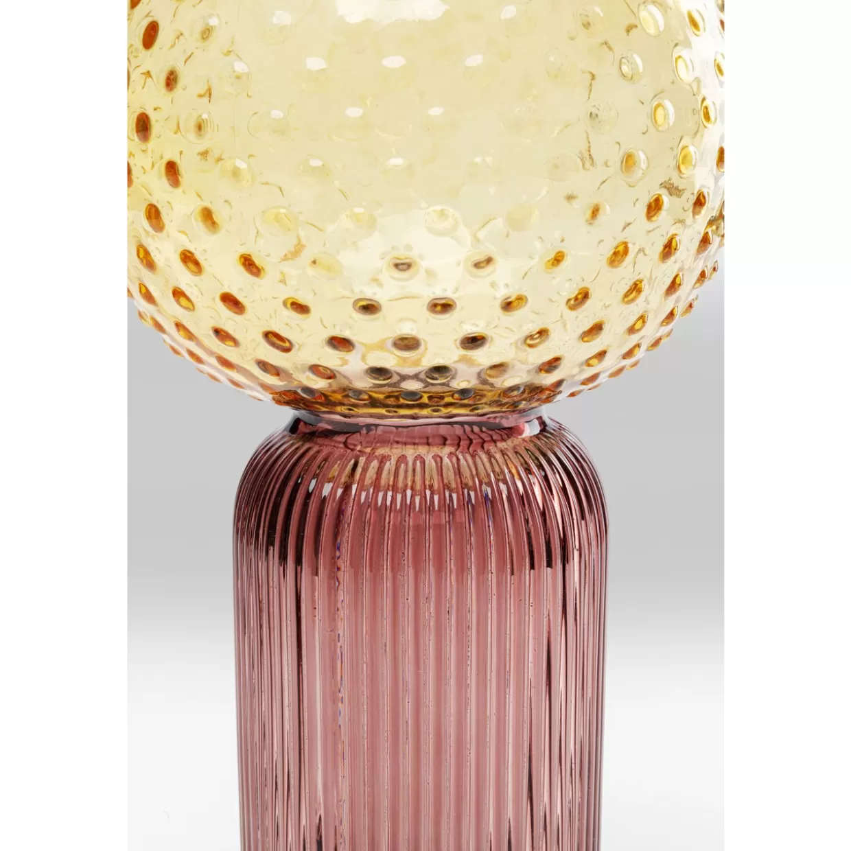 KARE Design Vasen | Vase Marvelous Duo Gelb Lila 31Cm