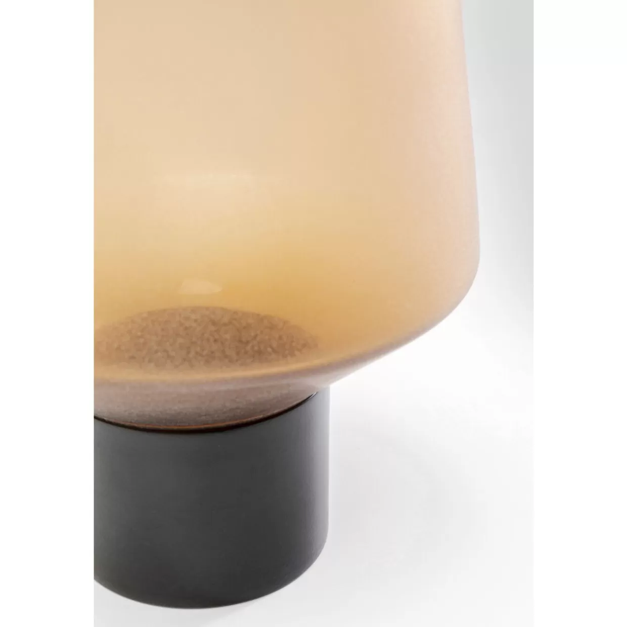 KARE Design Vasen | Vase Noble Ring Amber Matt 26Cm
