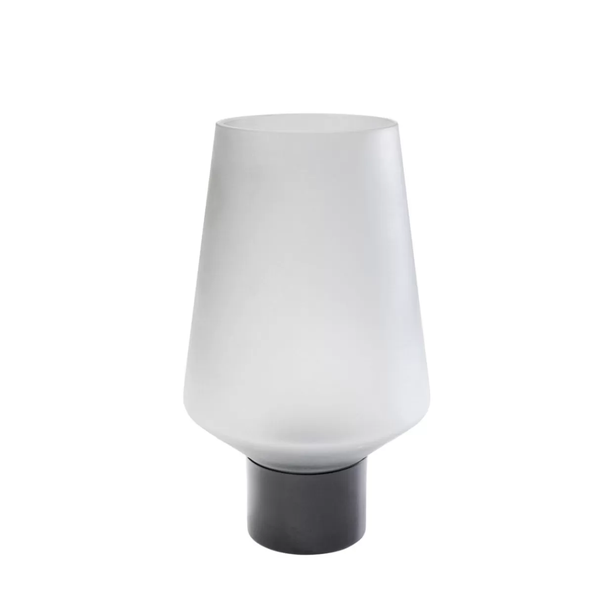 KARE Design Vasen | Vase Noble Ring Grau Matt 26Cm