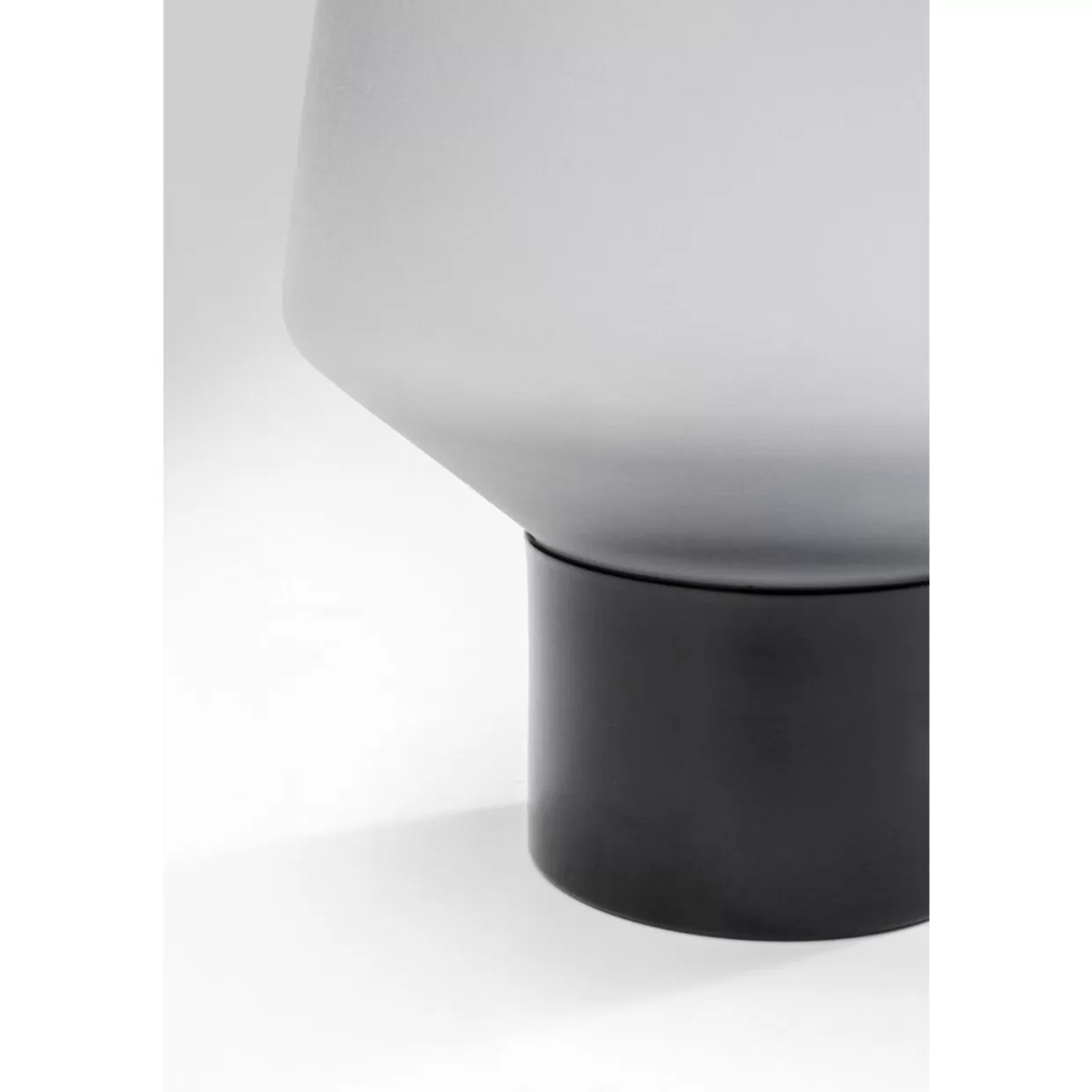 KARE Design Vasen | Vase Noble Ring Grau Matt 26Cm