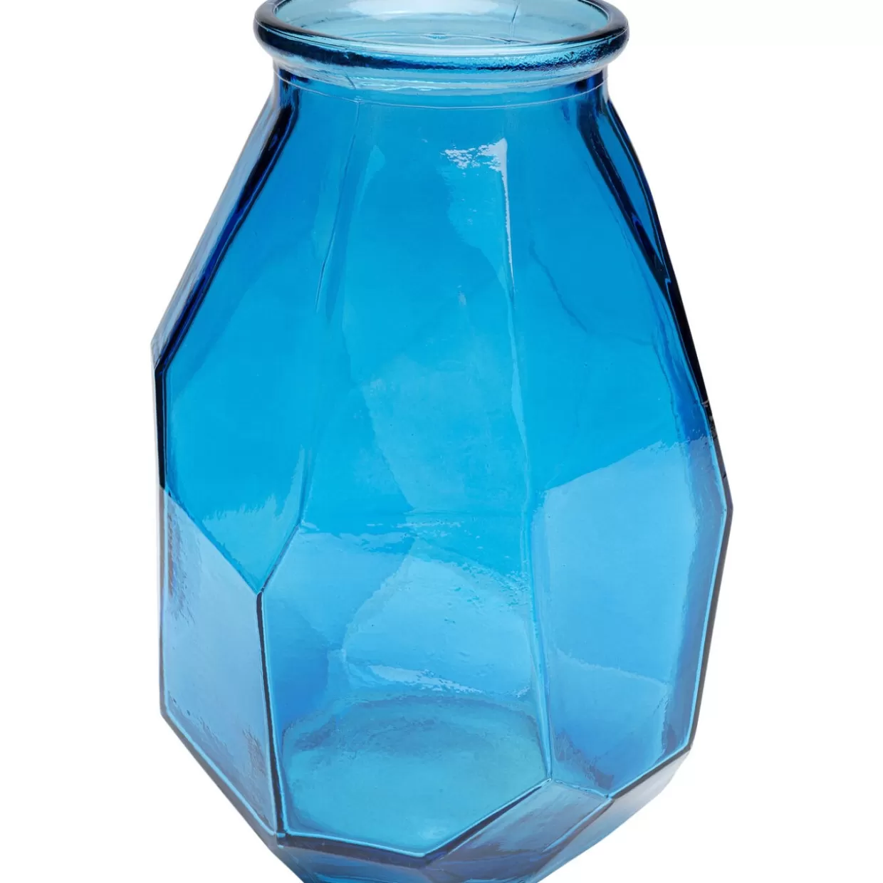 KARE Design Vasen | Vase Origami Blau 35Cm