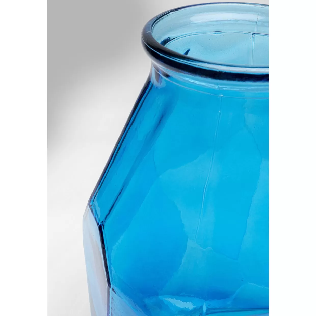 KARE Design Vasen | Vase Origami Blau 35Cm