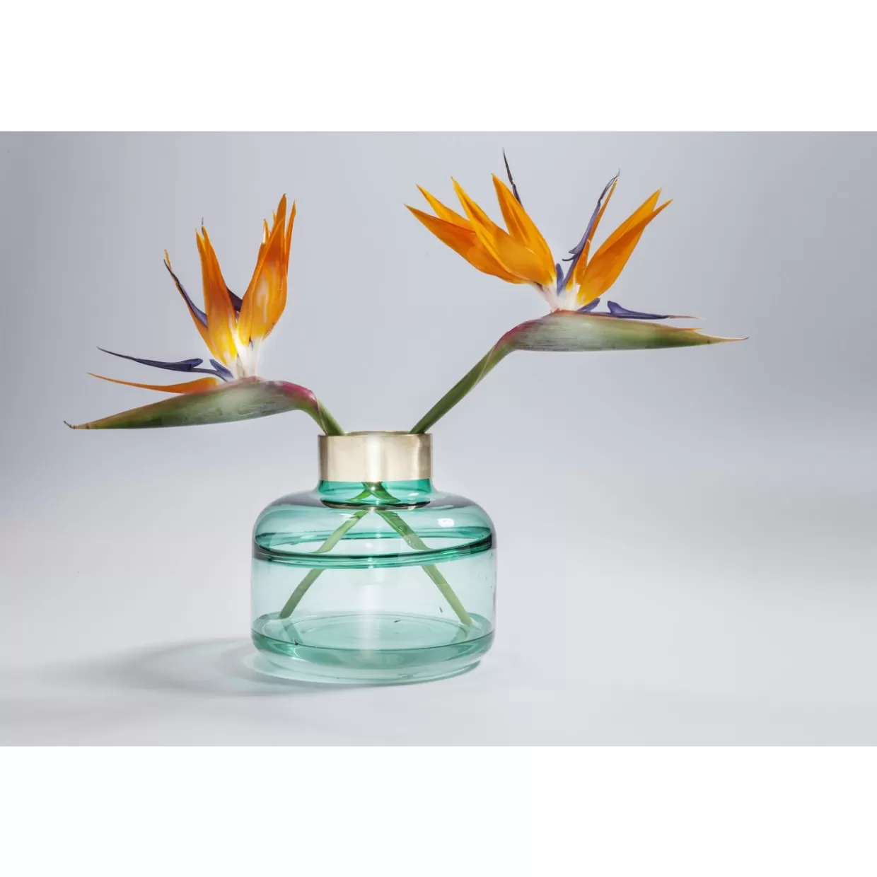 KARE Design Vasen | Vase Positano Belly Grun 21Cm