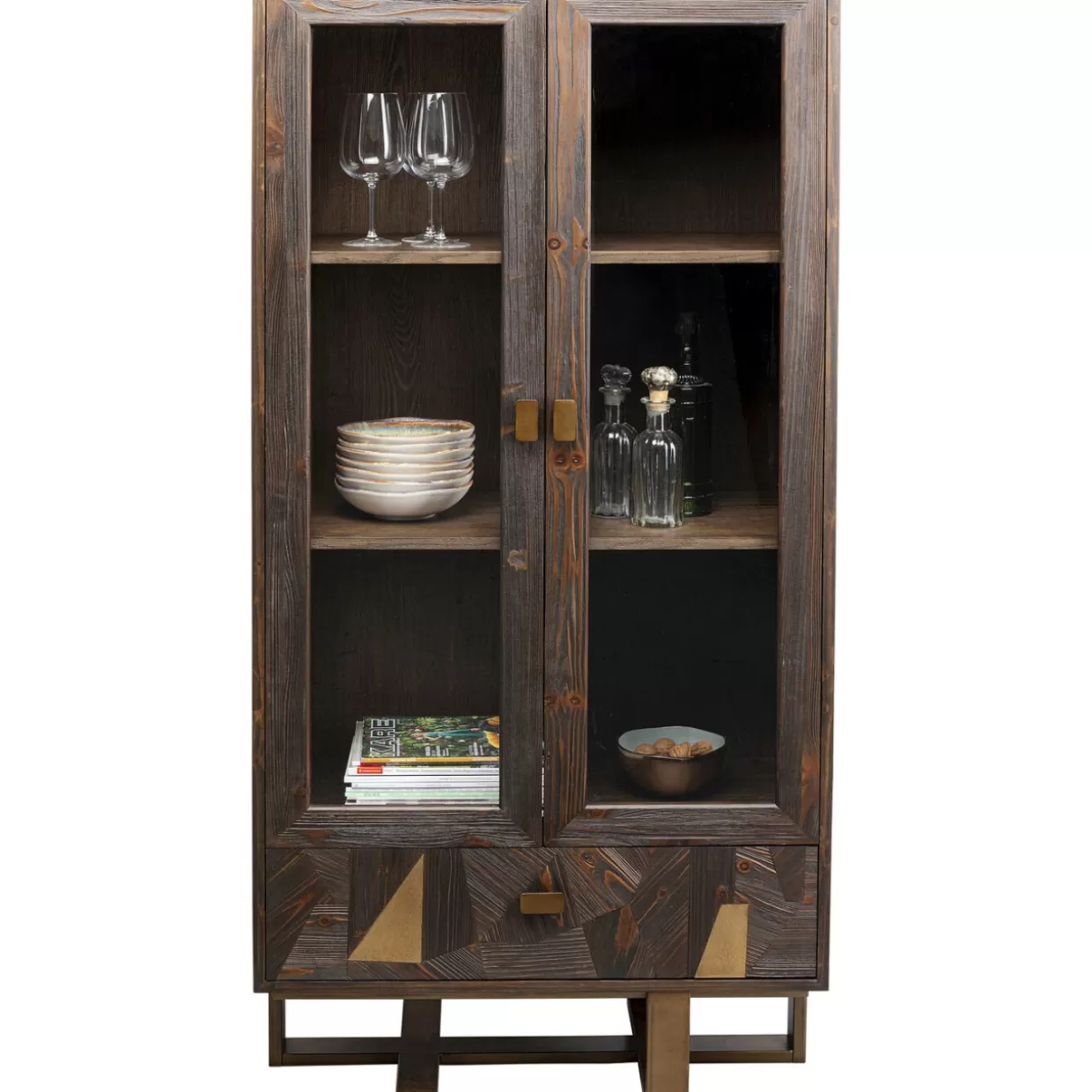 KARE Design Regale | Vitrine Salerno 80X170Cm