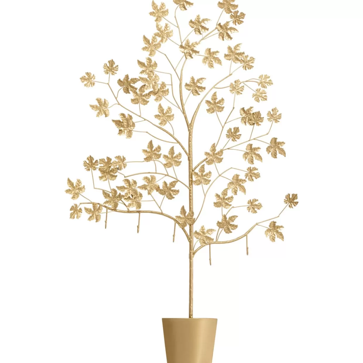 KARE Design Kleinmöbel & Sonstiges | Wandgarderobe Leafline Gold 93Cm