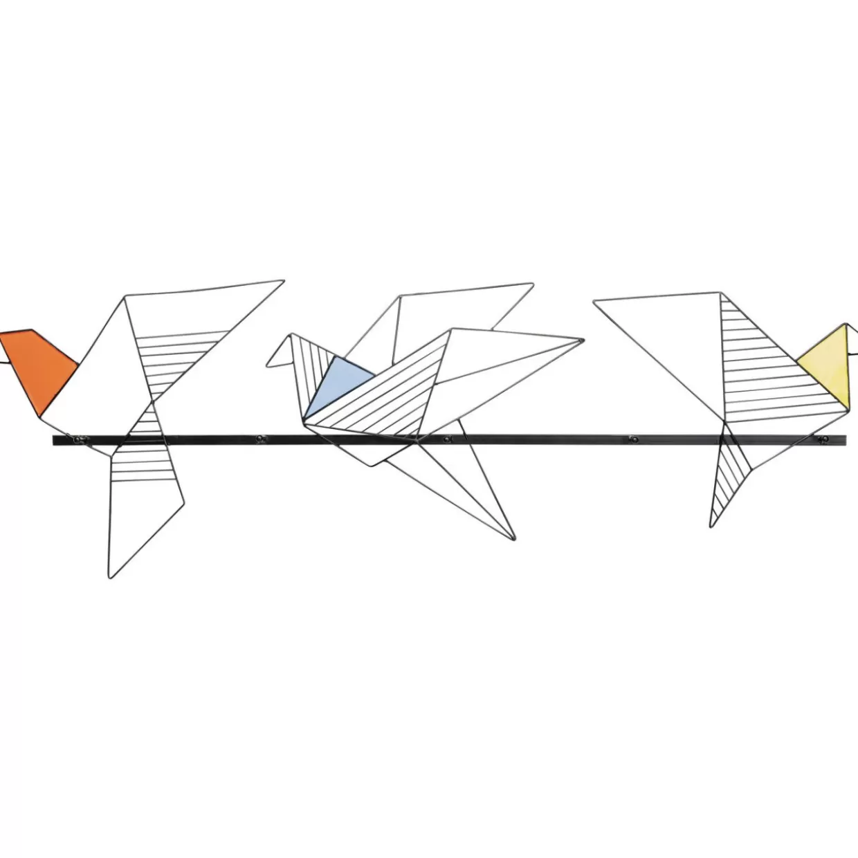 KARE Design Kleinmöbel & Sonstiges | Wandgarderobe Origami Bird 114Cm