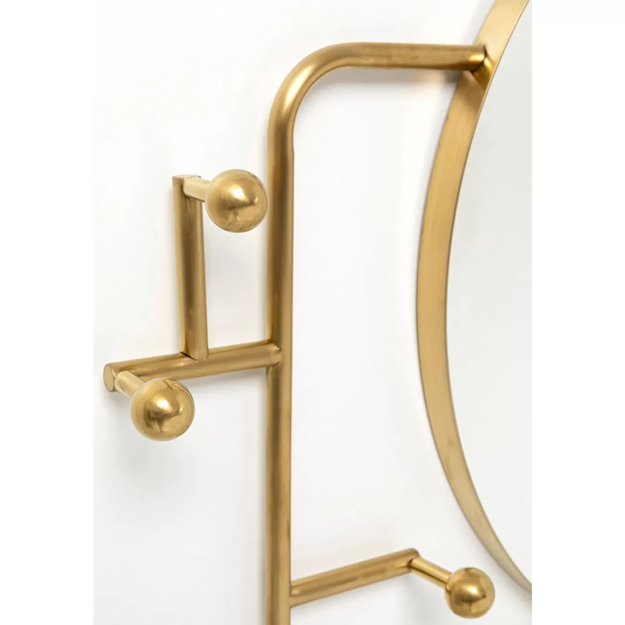 KARE Design Kleinmöbel & Sonstiges | Wandgarderobe Tristan Mirror O65Cm
