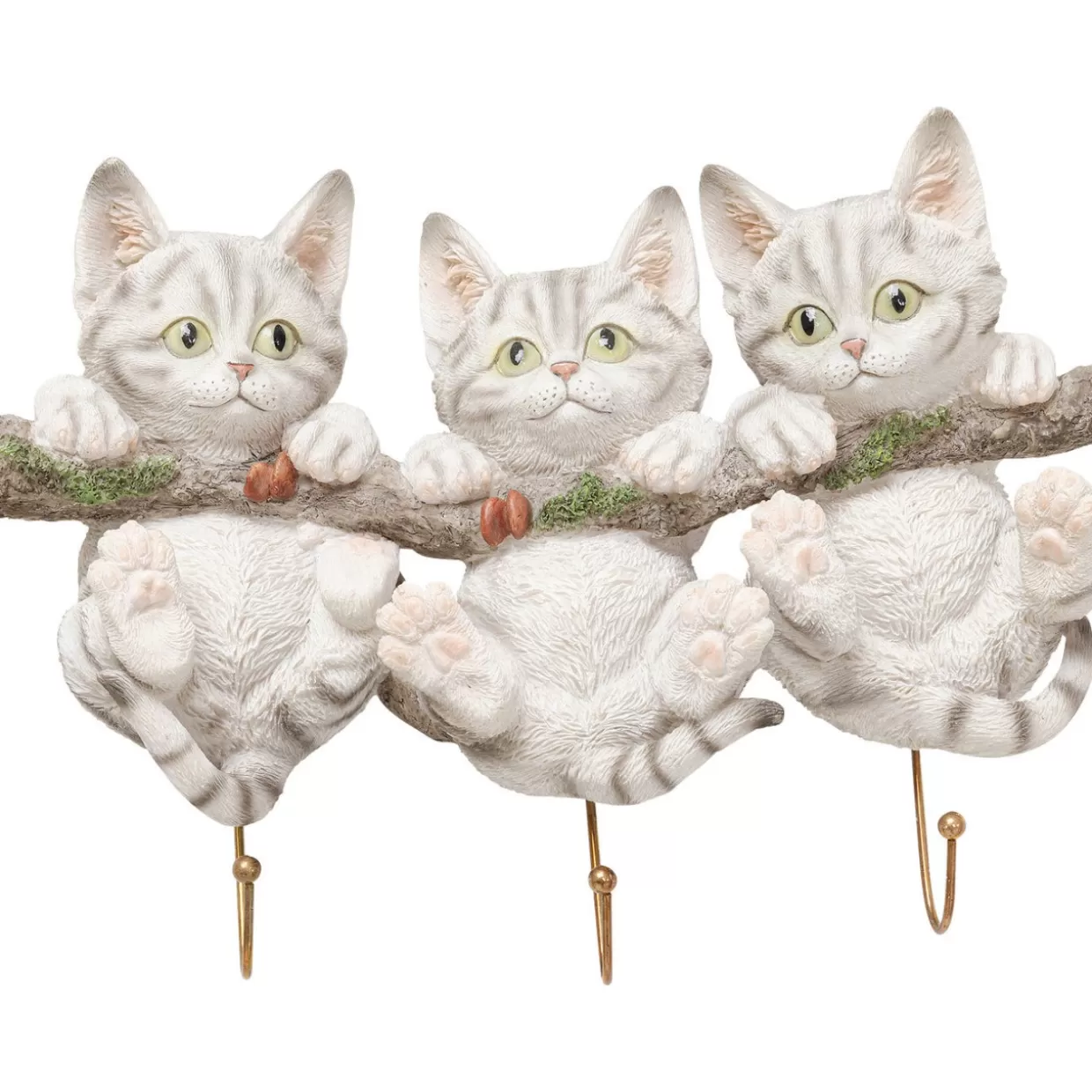 KARE Design Kleinmöbel & Sonstiges | Wandhaken Three Mini Cats