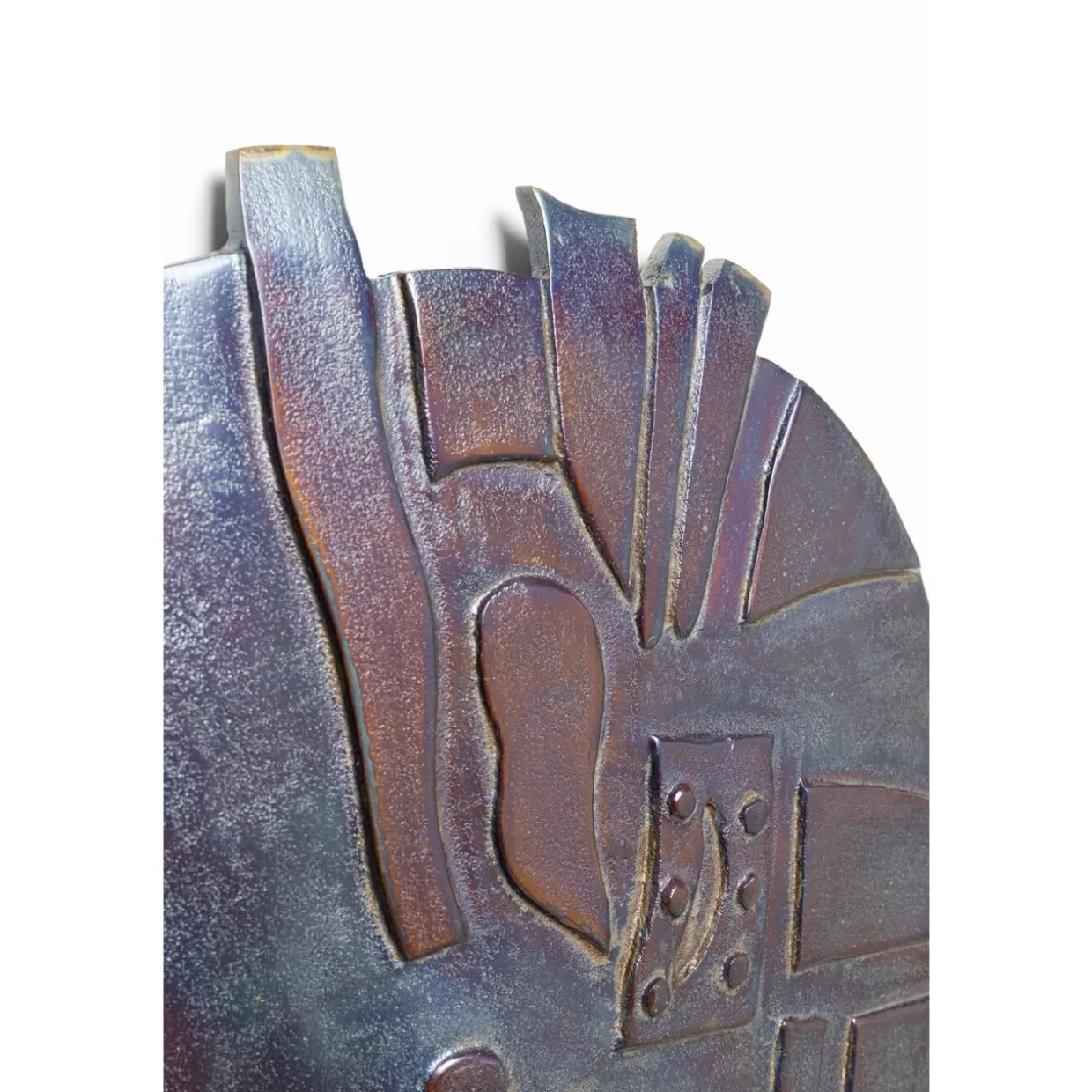 KARE Design Bilder | Wandobjekt Kala Antique Anthrazit O45Cm
