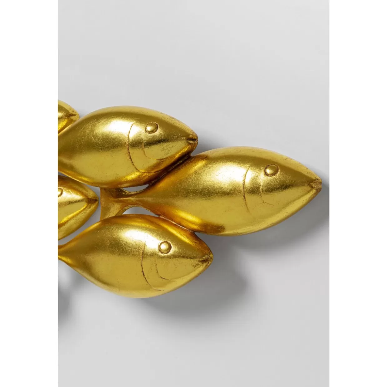 KARE Design Bilder | Wandobjekt School Of Tuna Gold 181X41Cm