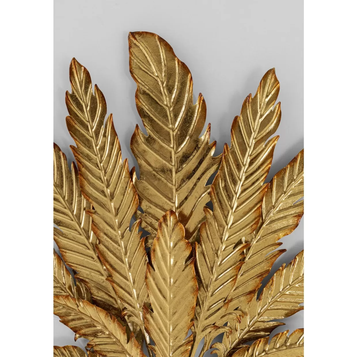 KARE Design Bilder | Wandschmuck Leaf Bouquet Gold
