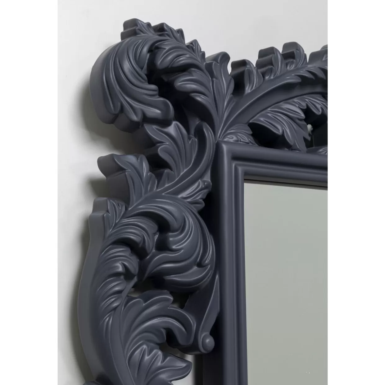 KARE Design Spiegel | Wandspiegel Baroque Valentina Grau 100X190Cm