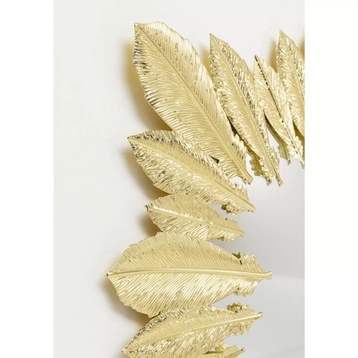 KARE Design Spiegel | Wandspiegel Feather Dress Gold 49X69Cm