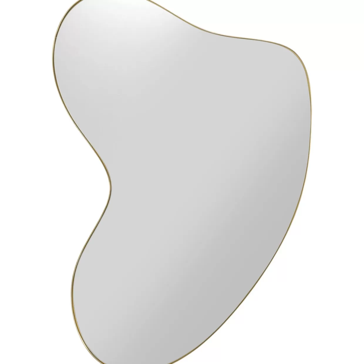 KARE Design Spiegel | Wandspiegel Shape Brass 110X120Cm