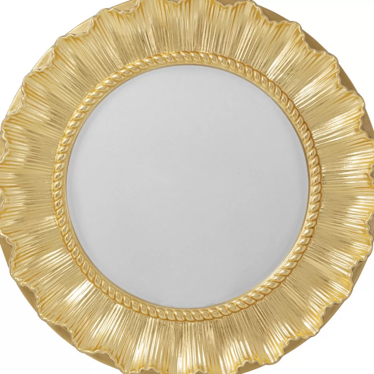 KARE Design Spiegel | Wandspiegel Sun Ray Gold O84Cm