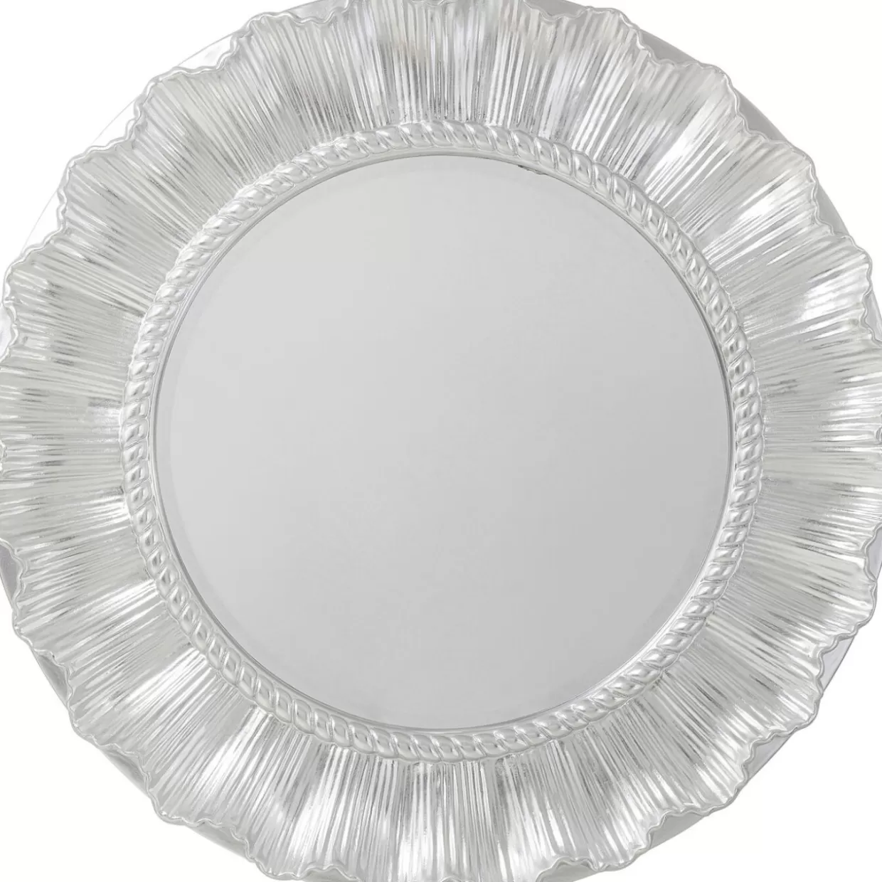 KARE Design Spiegel | Wandspiegel Sun Ray Silber O84Cm