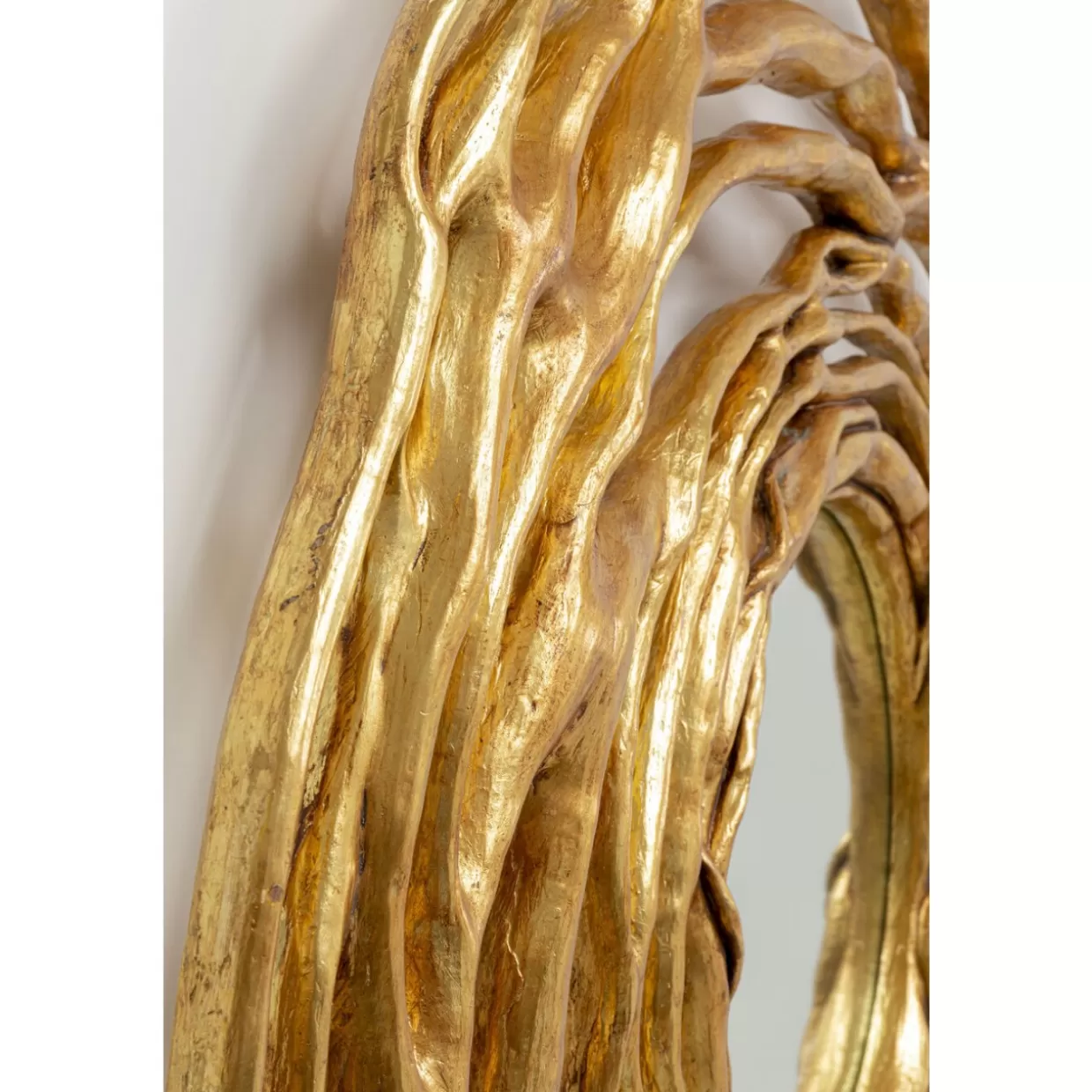 KARE Design Spiegel | Wandspiegel Twiggy Gold O121Cm