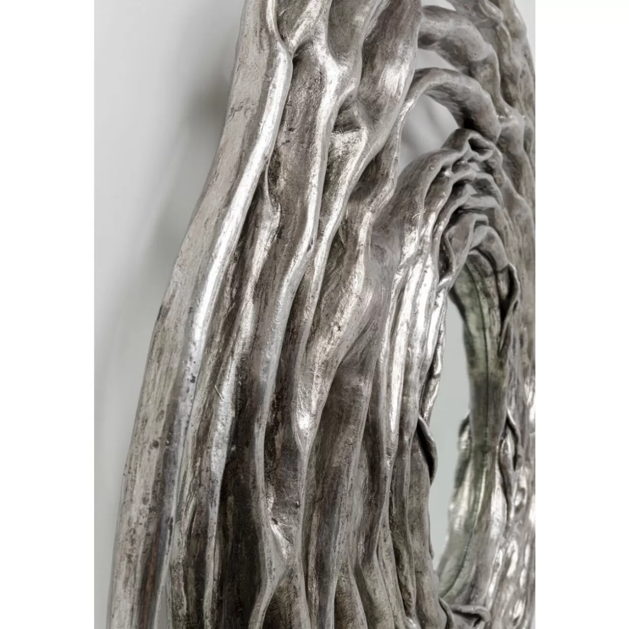 KARE Design Spiegel | Wandspiegel Twiggy Silber O121Cm
