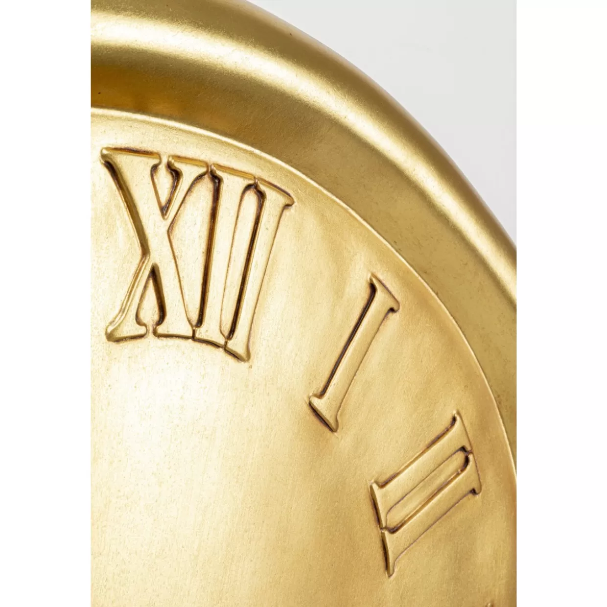 KARE Design Uhren | Wanduhr Big Drop Gold 92X127Cm