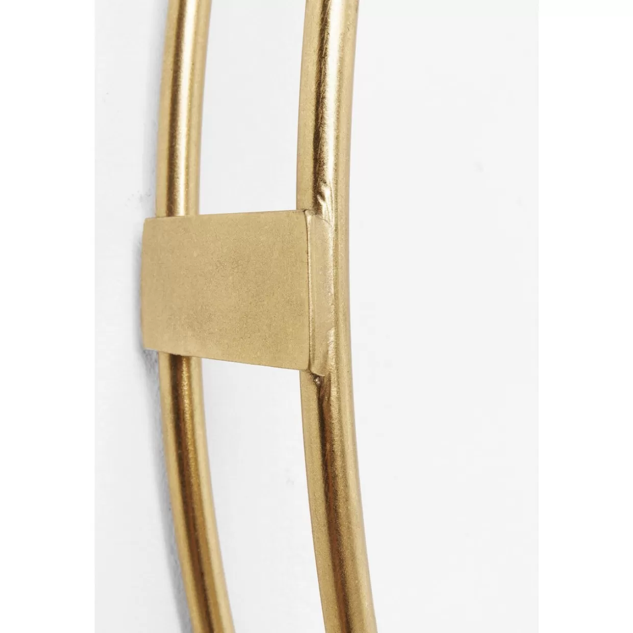 KARE Design Uhren | Wanduhr Clip Gold O107Cm