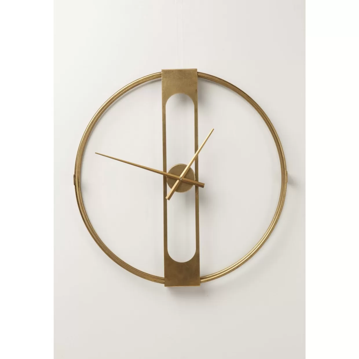 KARE Design Uhren | Wanduhr Clip Gold O60Cm