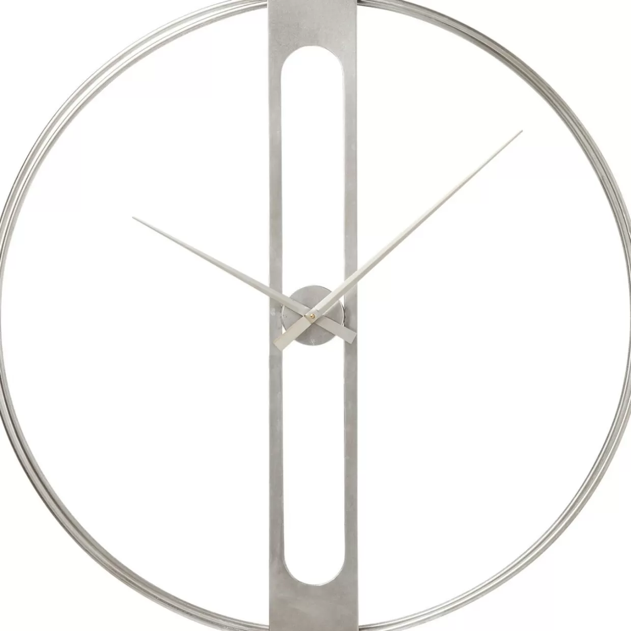 KARE Design Uhren | Wanduhr Clip Silber O60Cm