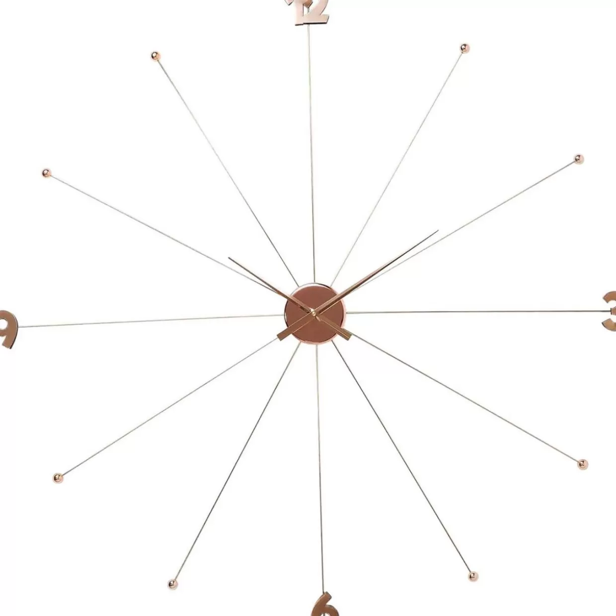 KARE Design Uhren | Wanduhr Like Umbrella Rosegold