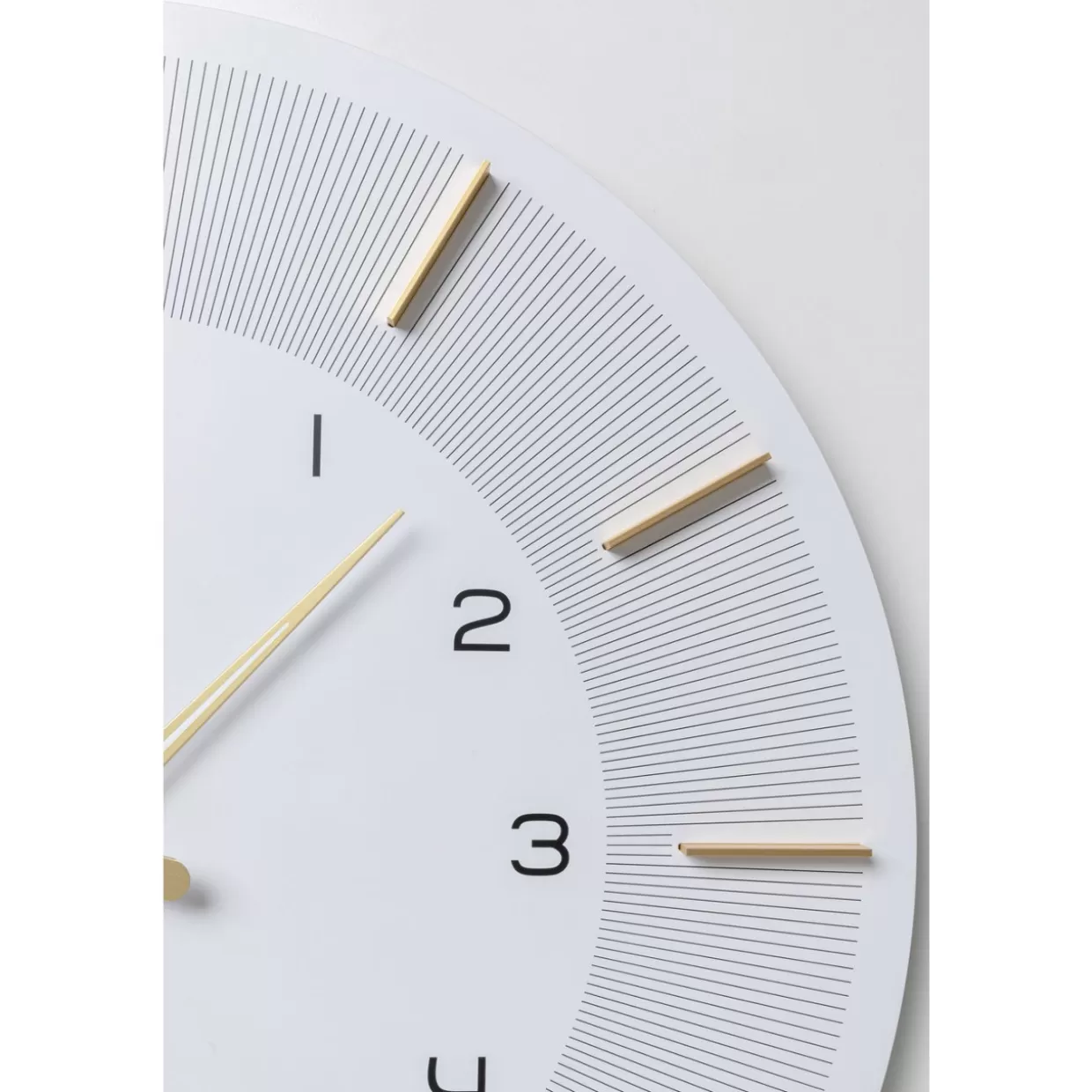 KARE Design Uhren | Wanduhr Lio Weis O60