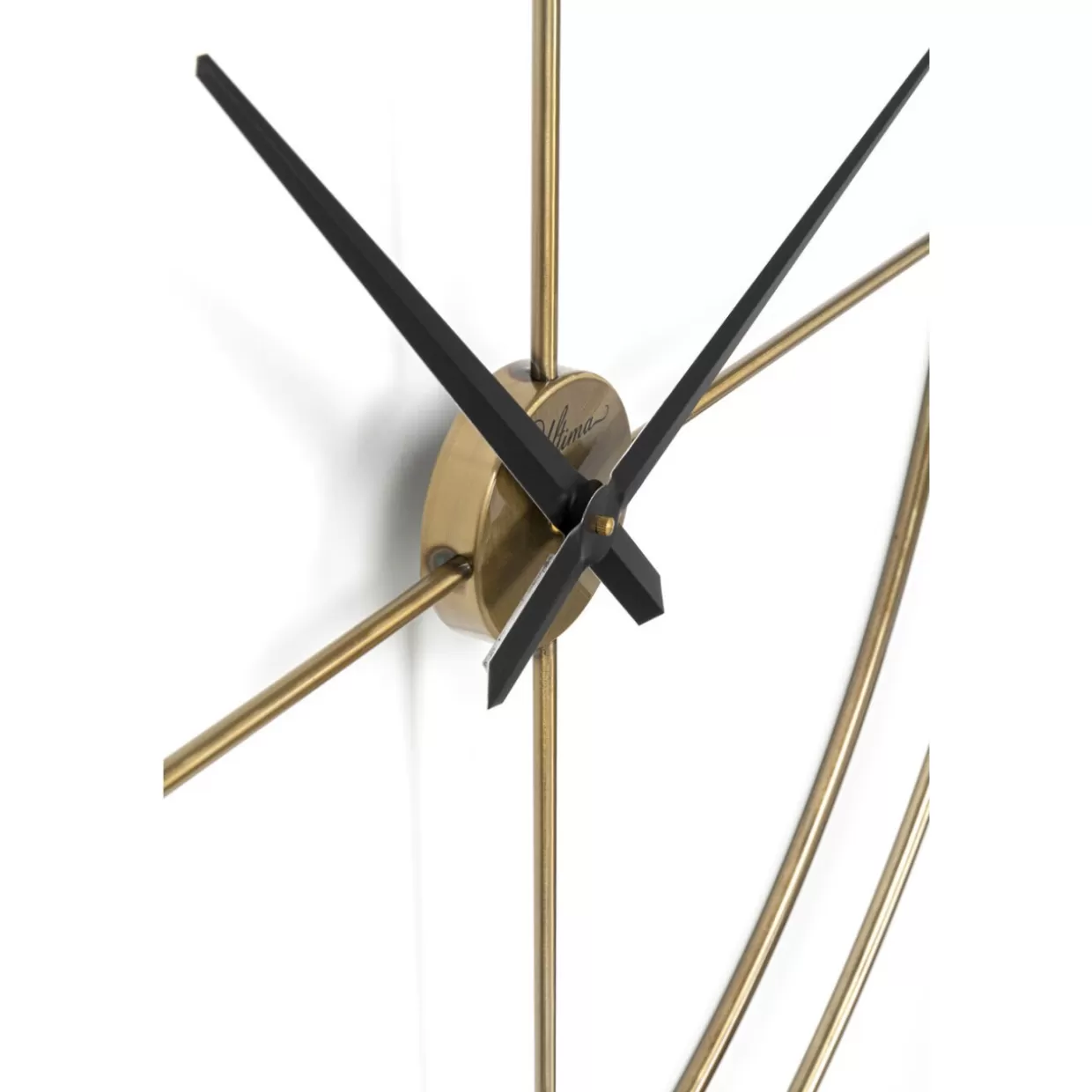 KARE Design Uhren | Wanduhr Simple Pure Brass O95Cm