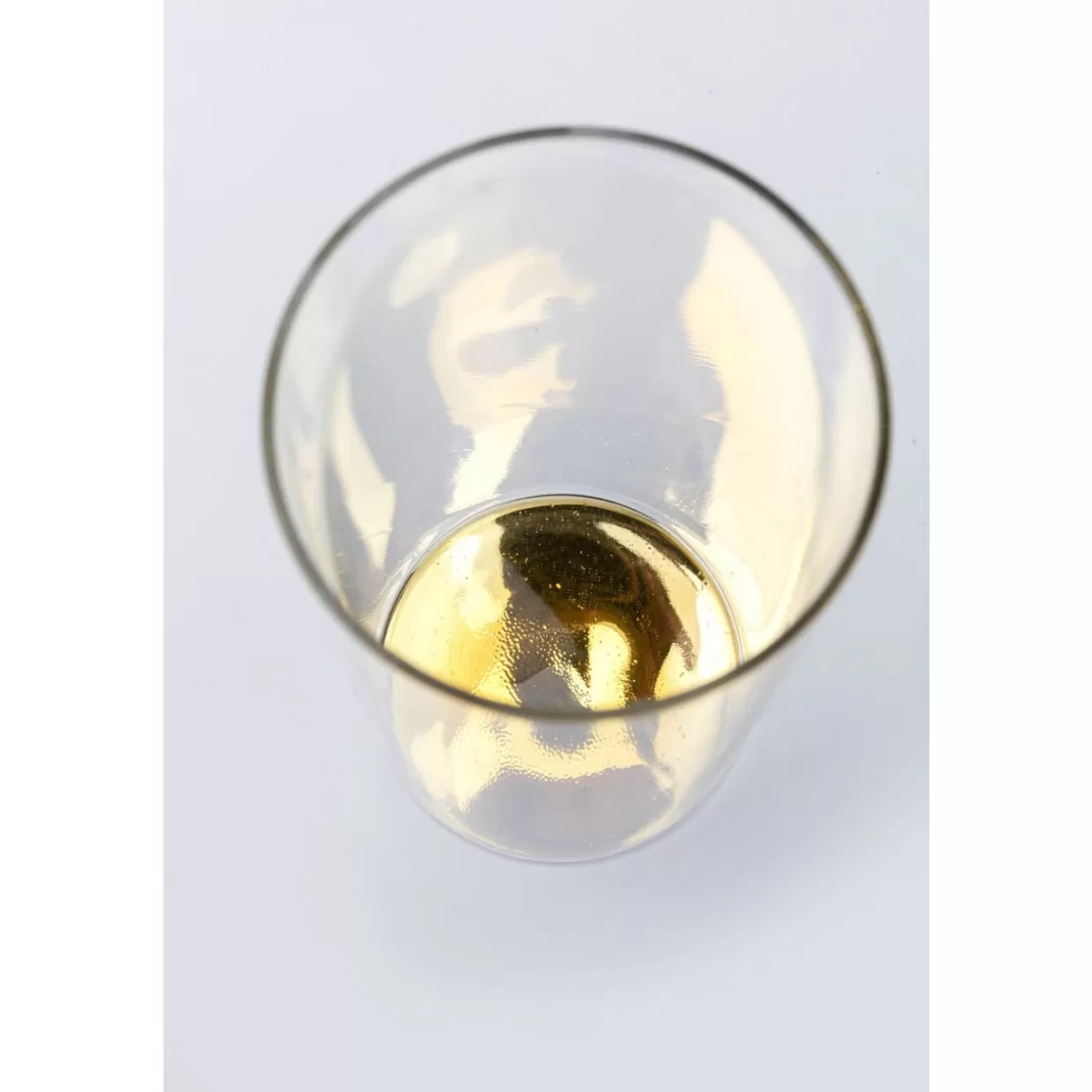 KARE Design Geschirr & Tischaccessoires | Wasserglas Electra Gold 15Cm