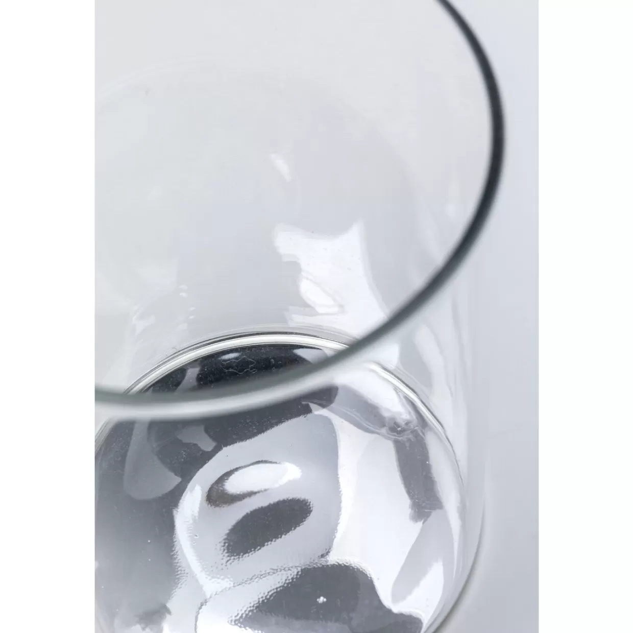 KARE Design Geschirr & Tischaccessoires | Wasserglas Electra Silber 11Cm