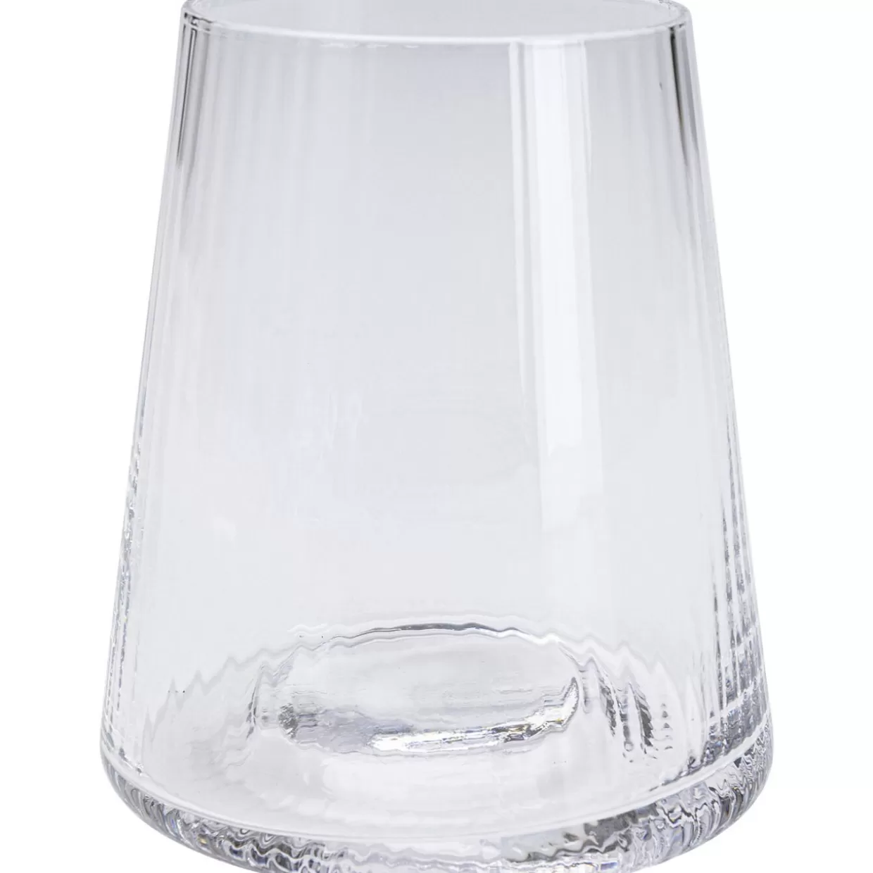 KARE Design Geschirr & Tischaccessoires | Wasserglas Riffle 11Cm