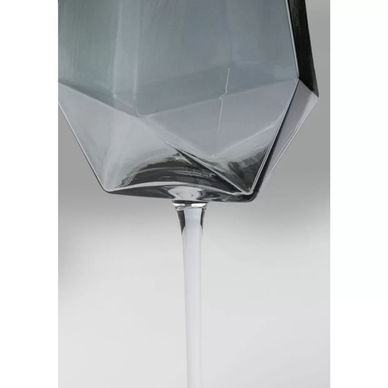 KARE Design Geschirr & Tischaccessoires | Weinglas Diamond Smoke