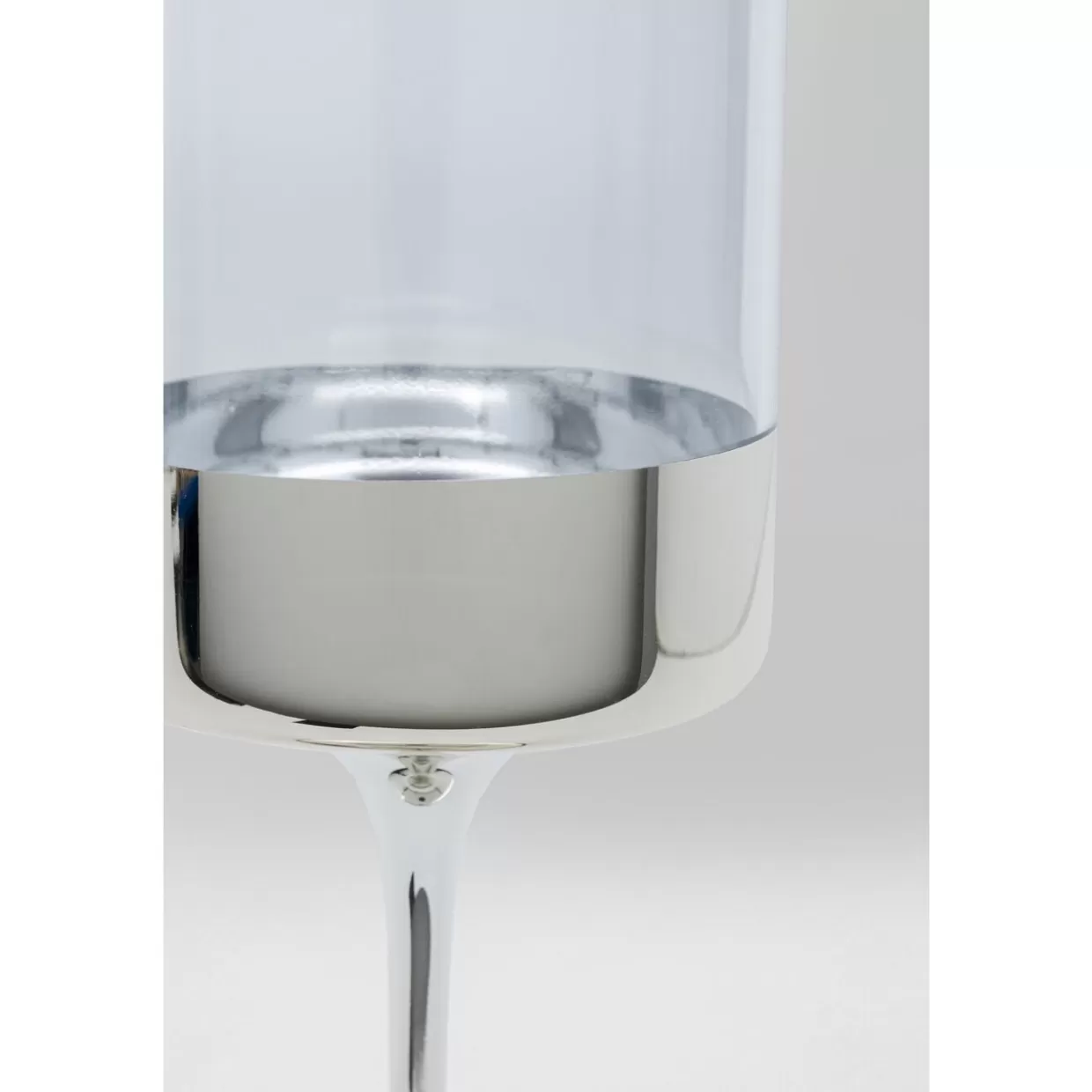 KARE Design Geschirr & Tischaccessoires | Weinglas Electra Silber
